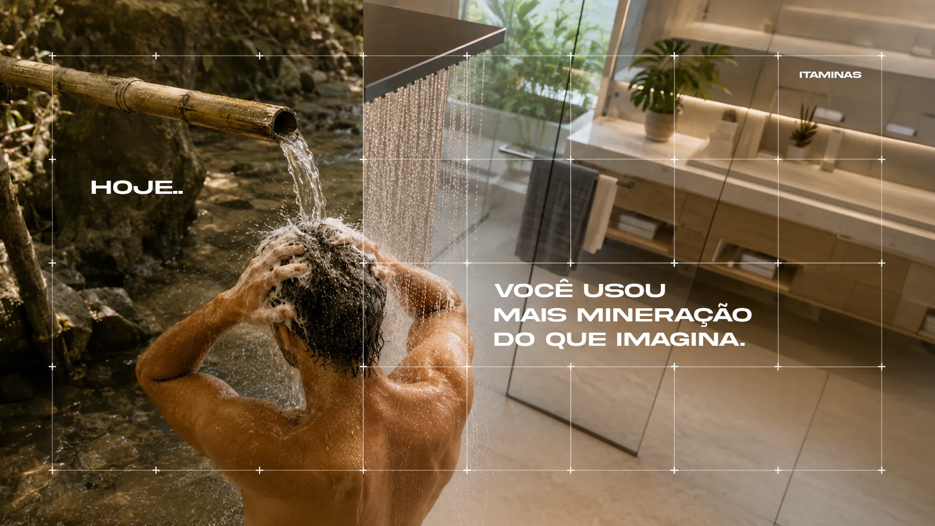 Mundo sem vs com mineração — arte 4